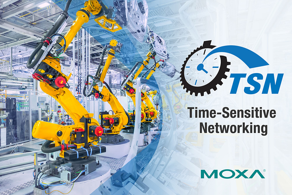 Moxa участвует в экспериментальной системе TSN Консорциума промышленного интернета (IIC)